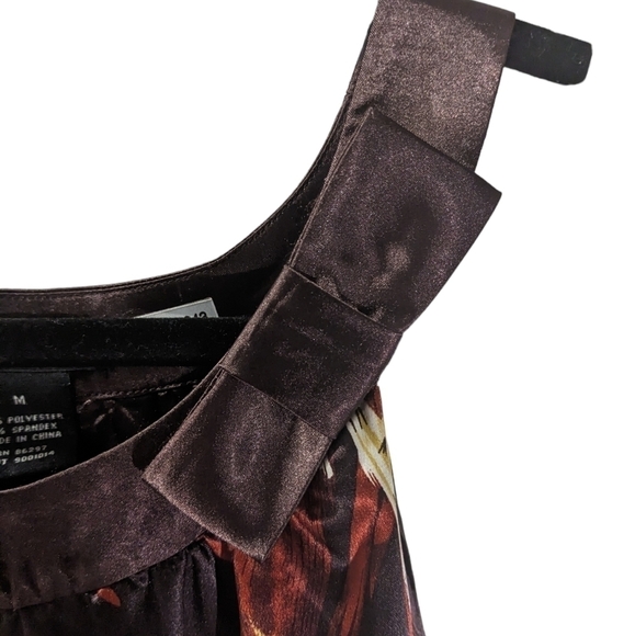 BCBGMaxazria brown formal dress for summer size Medium . great condition - Picture 5 of 5